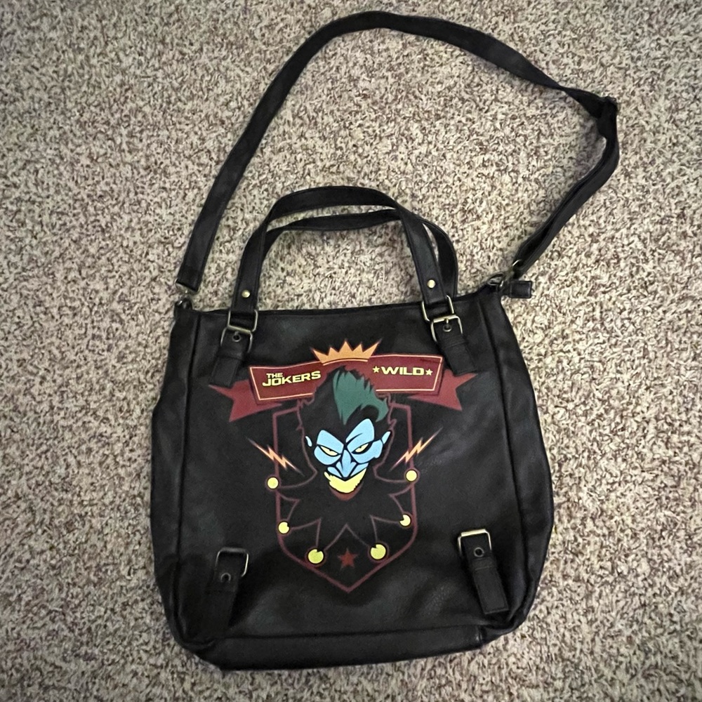 DC Comics Bombshells Harley Quinn "The Jokers Wild" Tote Bag